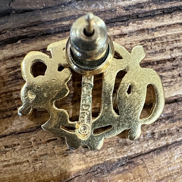 Dior Gold Necklace and Earring Set - Picture 5 of 12